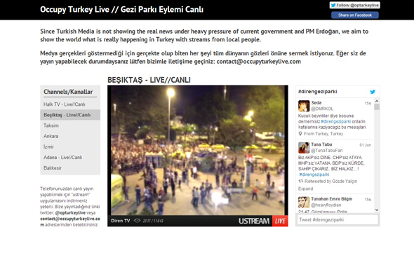 Occupy Turkey Live