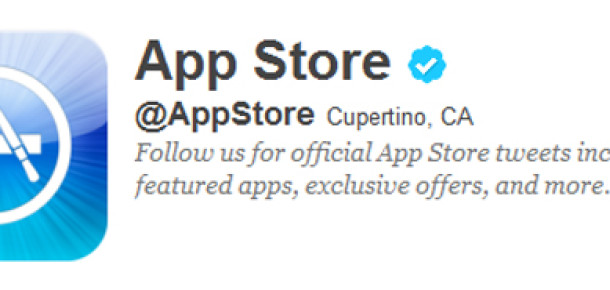 Twitter’da Resmi App Store Hesabı Açıldı