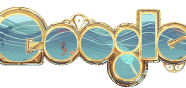 Google Doodle’dan Jules Verne Teması