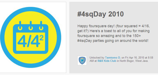 Foursquare Günü’nde 3 Milyon Check-In Yapıldı
