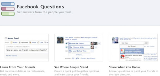 Facebook Questions Markalar İçin de Önemli