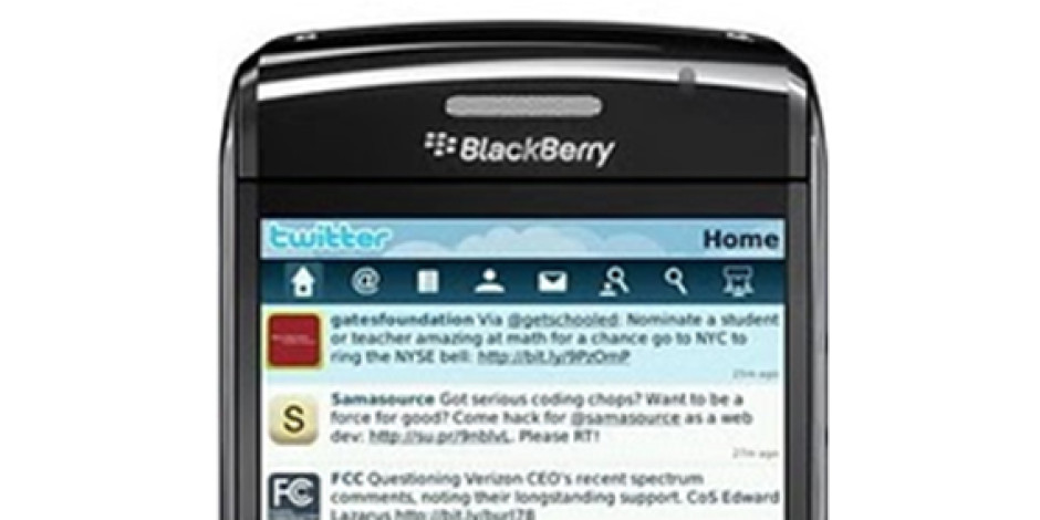 Blackberry’nin Twitter Uygulaması Güncellendi