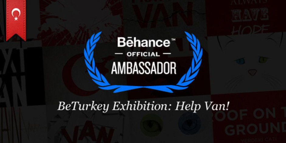 Behance Türkiye’den Van’a Destek Sergisi