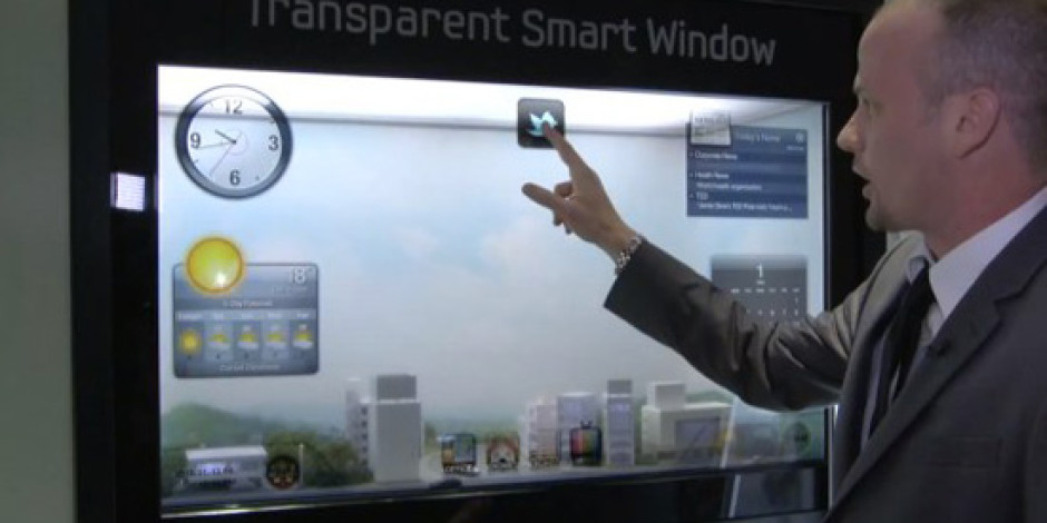 Samsung Smart Window: Şeffaf Tablet Pencere