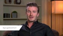 David Beckham ile Google+’ta  Canlı Sohbet