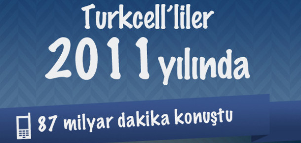 Turkcell’den 2011’in Mobil Bilançosu [Infografik]