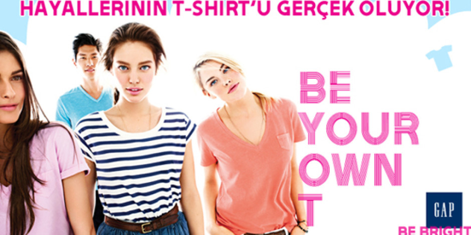 GAP Türkiye’den Facebook’ta Tişört Tasarım Yarışması