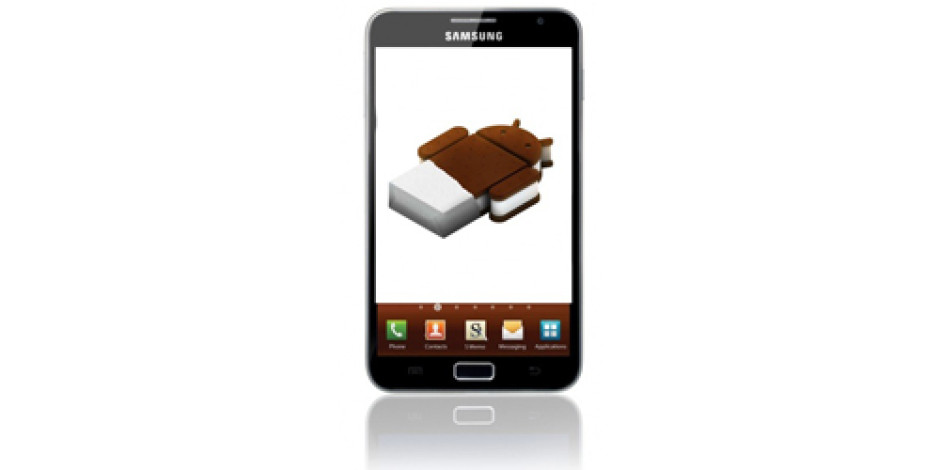 Galaxy Note’a Ice Cream Sandwich Güncellemesi