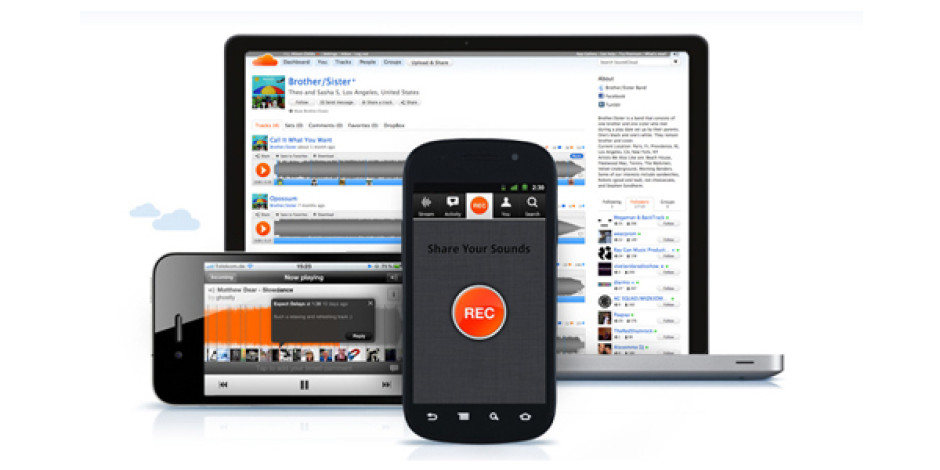 SoundCloud’un iPhone ve Android Uygulamalarına Güncelleme Geldi