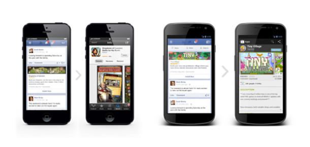 Facebook’tan Mobil Uygulamalar İçin Yeni Reklam Modeli
