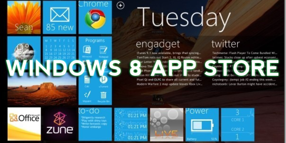 Windows 8 Uygulama Mağazasına Her Gün 500 Uygulama Ekleniyor