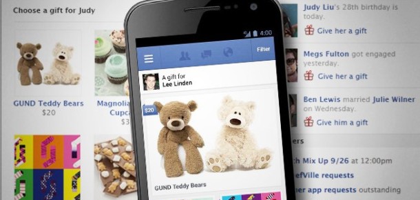 Facebook’un Sosyal Alışveriş Platformu Gifts Büyüyor