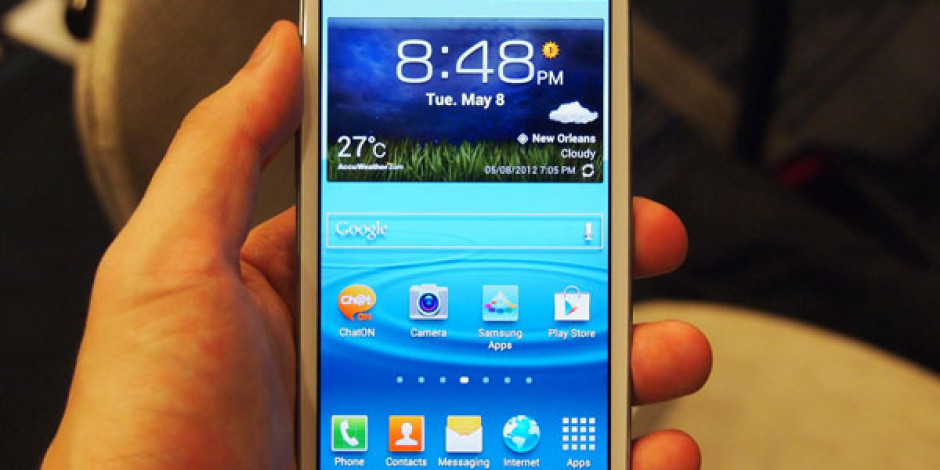 Üçüncü Çeyrekte En Çok Satan Akıllı Telefon: Samsung Galaxy S 3