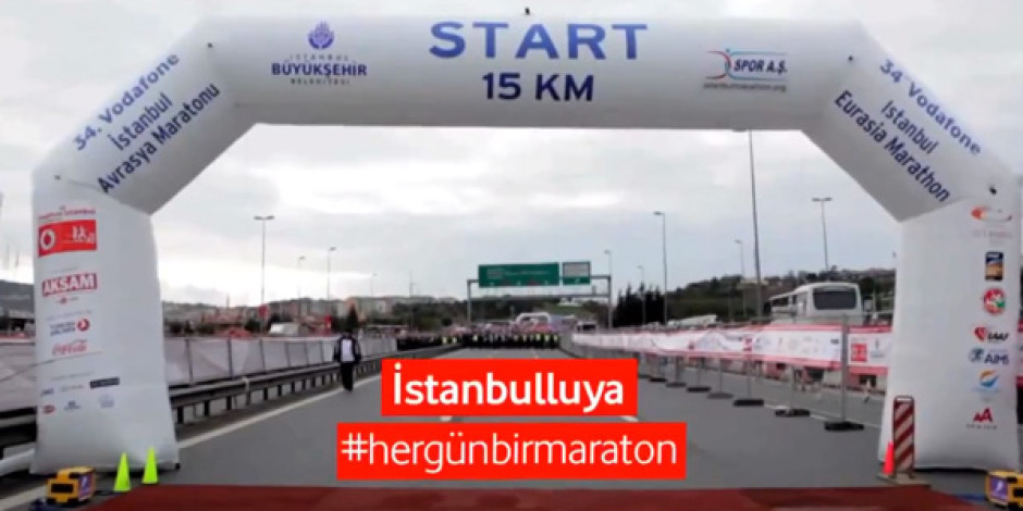 Vodafone İstanbul Avrasya Maratonu’nu Koşanların Gözünden İzleyin