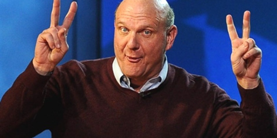 Steve Ballmer: Windows Phone, Geçen Yıla Oranla Dört Kat Daha Fazla Satıyor