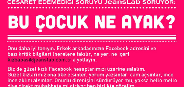 JeansLab’den Ucu Nereye Gideceği Belli Olmayan Sevgililer Günü Kampanyası