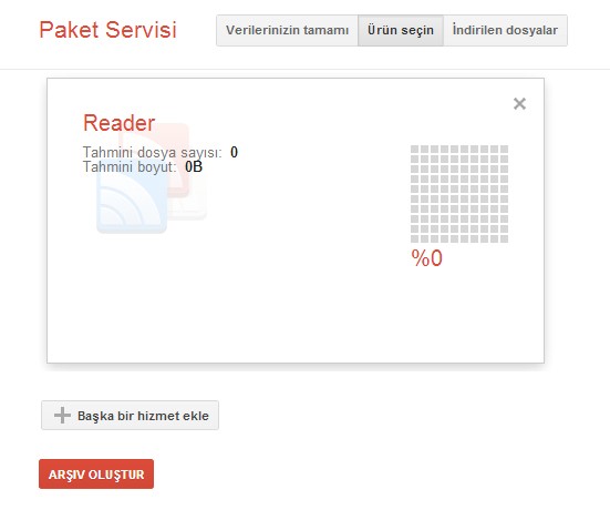 Google Paket Servisi