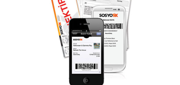 Sosyotix: Passbook ile Entegre Çalışan Dijital Bilet Servisi