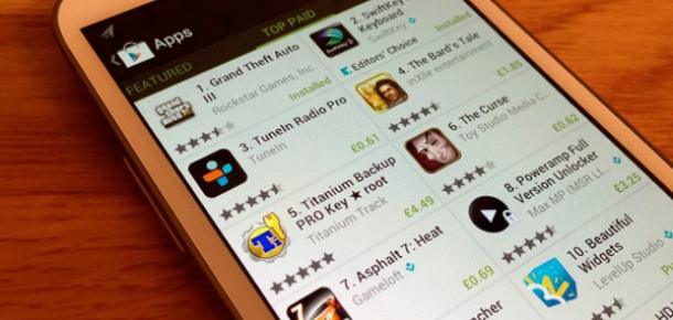 Google Play’in Gelirleri 2013’ün İlk Çeyreğinde %90 Arttı