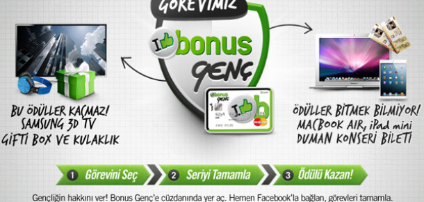 Görevimiz Bonus Genç: Garanti Bankası’ndan Bol Ödüllü Yarışma