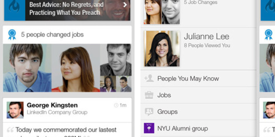 LinkedIn’in iPhone ve Android Uygulamasına Gelen Yeni Özellikler
