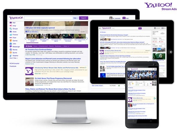 Yahoo Stream Ads