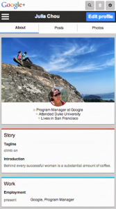 Google Plus - Redesign