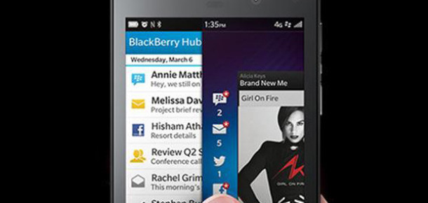 Blackberry’nin Yeni Amiral Gemisi A10 Kasım’da Geliyor