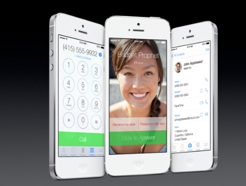 iOS 7 Telefon