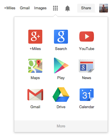 Google Uygulama Çubuğu