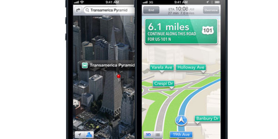 iPhone 5S’in M7 İşlemcisi Apple Maps’te de Kullanılacak