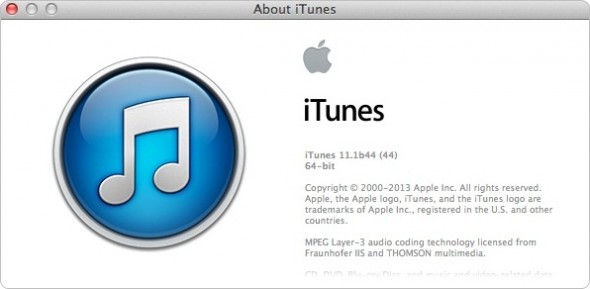 iTunes 11.1