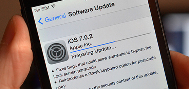 Apple, Güvenlik Açıklarını Düzelten iOS 7.0.2 Güncellemesini Yayınladı