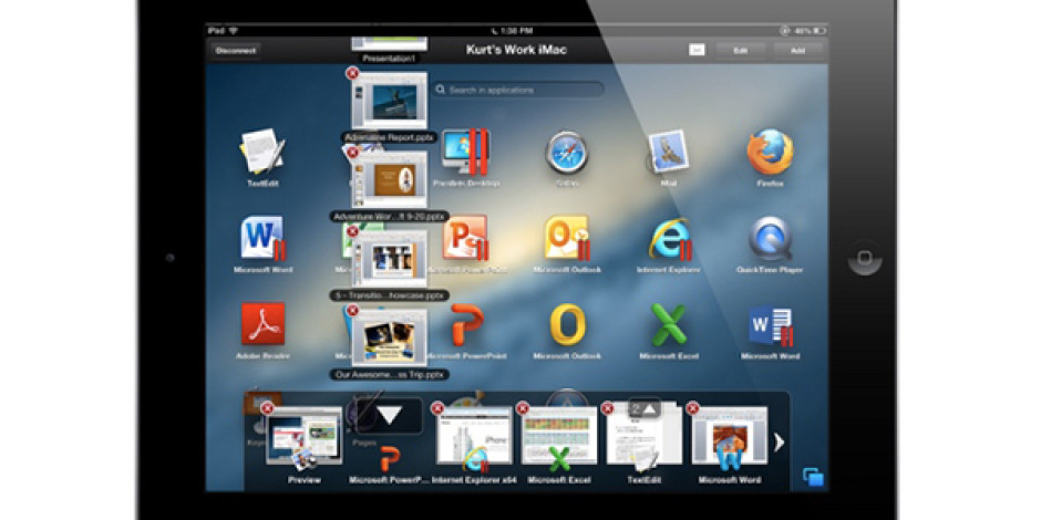 Parallels Access İle Windows ve Mac Uygulamalarını iPad’inizde Çalıştırın!