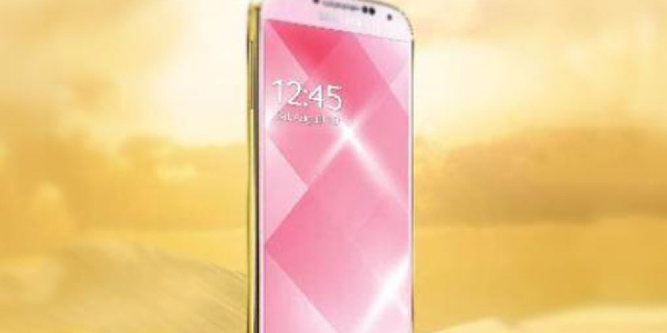 Samsung’dan iPhone 5S’e Altın Renkli Rakip: Galaxy S4 Gold Edition