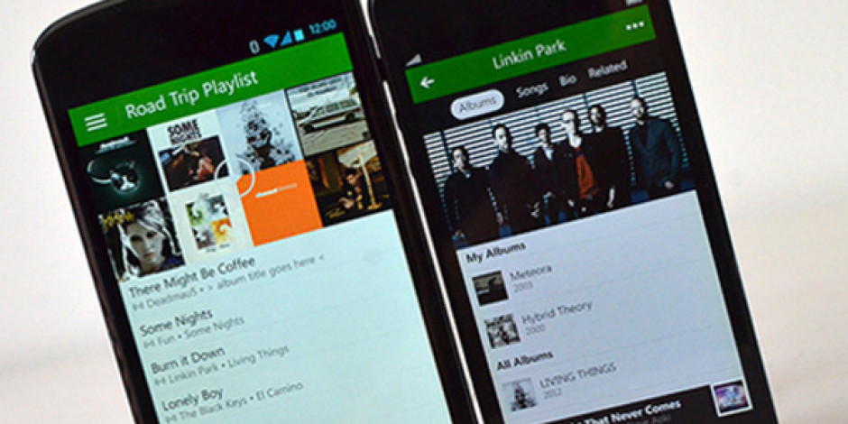 Xbox Music’in Android ve iOS Uygulamaları Yayınlandı