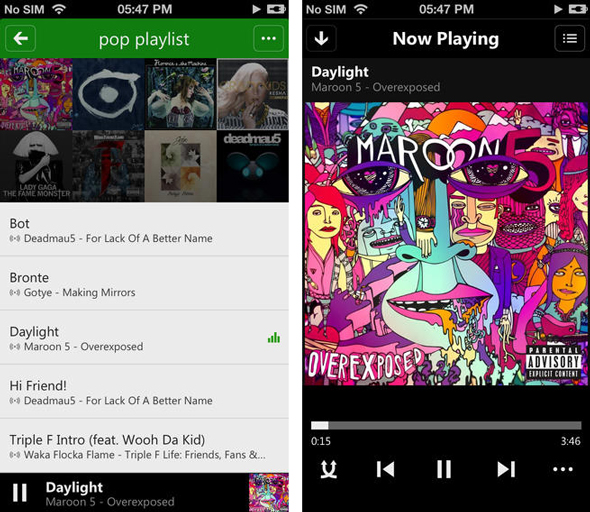 Xbox Music iOS