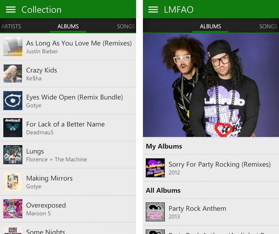 Xbox Music Android