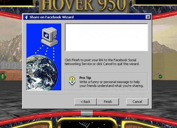 Hover Facebook Sihirbazı