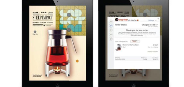 MasterCard’tan Tablet Dergisinden Tek Tıkla Alışveriş Uygulaması: Shop This!
