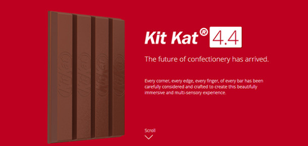 KitKat’ın Android 4.4 Göndermeli Yaratıcı Web Sitesine Awwwards’tan Ödül