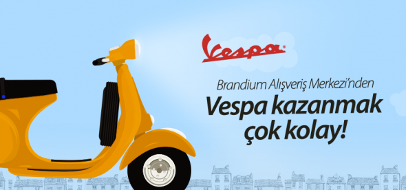 Brandium AVM Vespa Çekilişi  Facebook