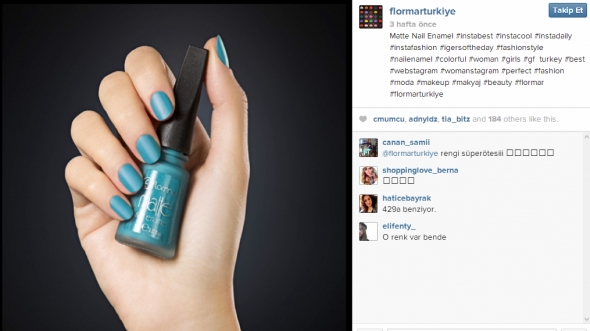 Flormar Instagram