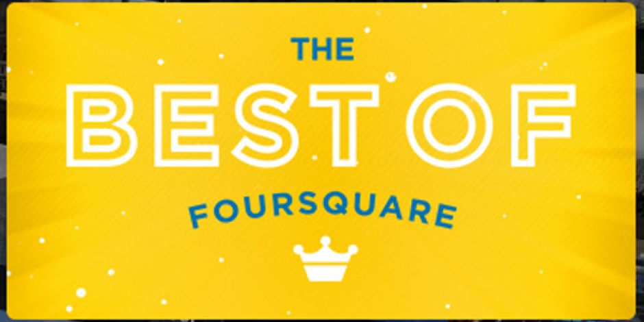 Foursquare 2013’ün En Beğenilen Mekanlarını Açıkladı