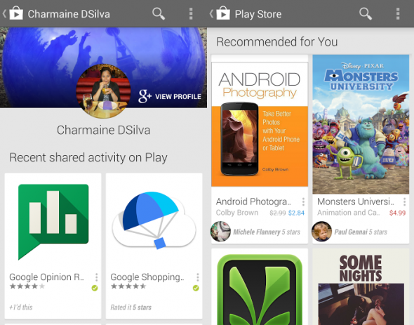 Google Play Google Plus