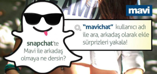 Mavi, Snapchat’teki İlk Türk Markası Oldu