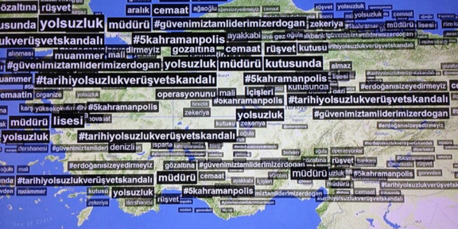Türkiye Sosyal Medyada Yolsuzluk Operasyonunu Konuşuyor
