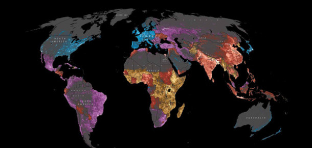 National Geographic’ten İnteraktif Dünya İnternet Haritası