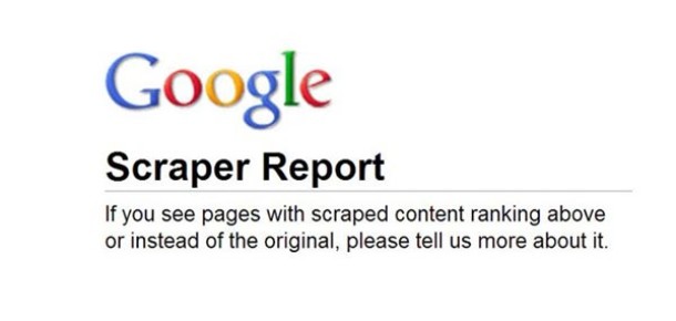 Google Scraper Report İle Arama Sonuçlarında Uğradığınız Haksızlıkları Bildirin