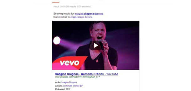 Google Artık Web Arama Sonuçlarında YouTube Videolarını da Gösterecek